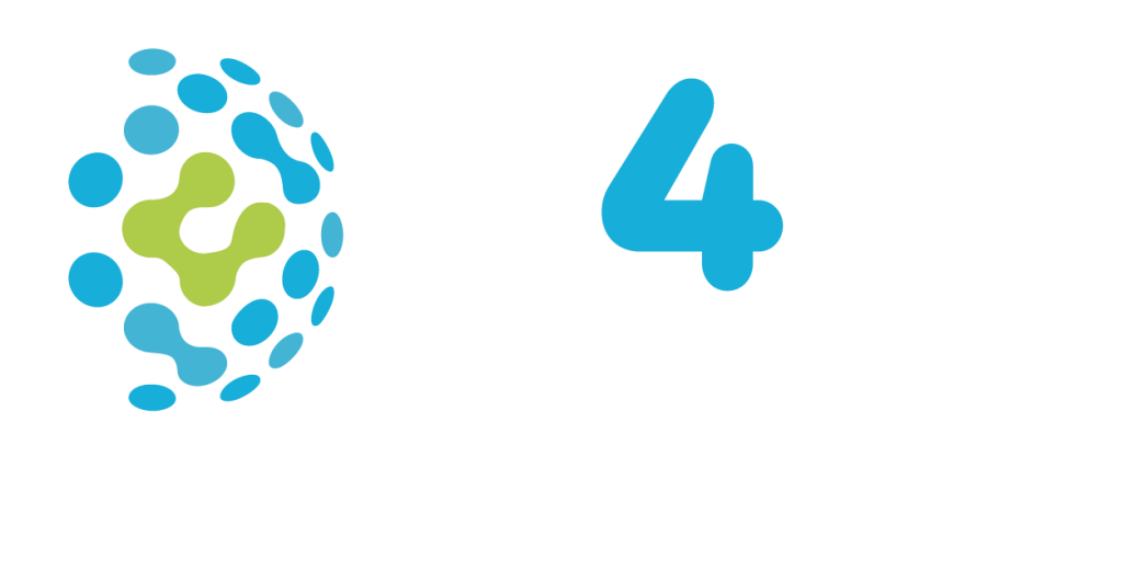 D4M International A Jade Global Company Logo Reverse